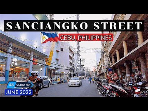 [4K CEBU ] ︎ SANCIANGKO STREET Walking Tour .